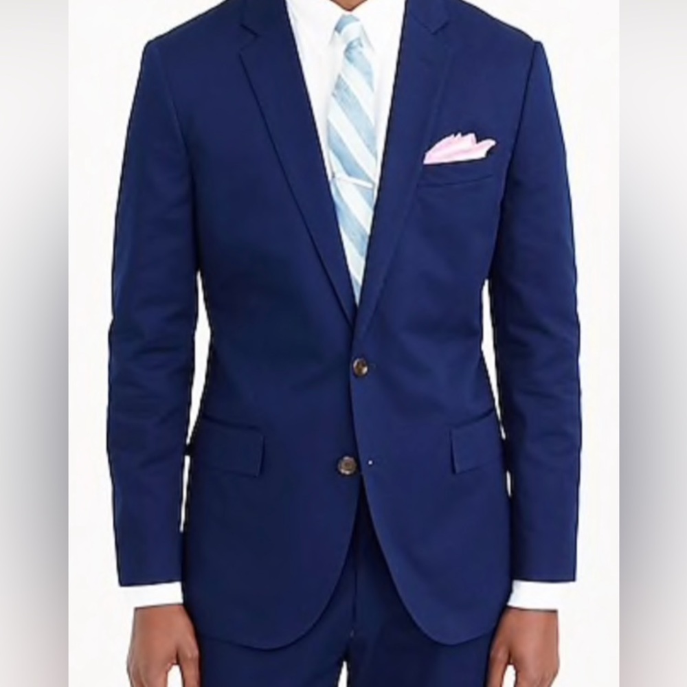 Jcrew Men - Ludlow Suit - Blue